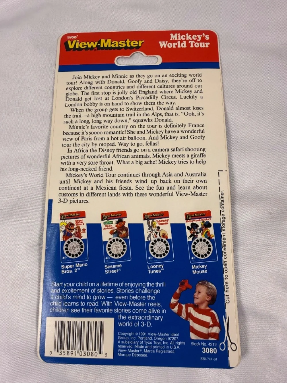 Vintage Disney View-Master Toy Story Mickey 3D Reels 1990s